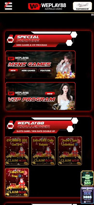 Weplay88 Casino promotions on mobile